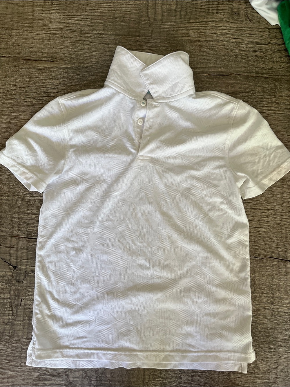 all in motion White Kids Polo Shirt